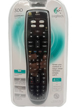 Logitech Harmony 300 Universal Remote Control Black BRAND NEW SEALED picture
