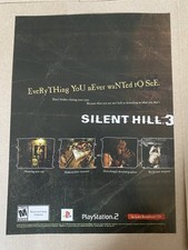 Silent Hill 3 PlayStation 2 Print Ad Poster Vintage Wall Art picture