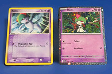 Ralts 61/106 EX Emerald 2005 + 058/132 Cosmos Holo Pokémon TCG 2 Cards picture