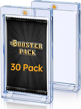 30 PCS Acrylic Booster Pack Protector-One Touch Booster Pack Magnetic Holder picture