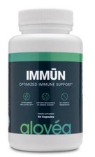 Alovea IMMUN Aloe Vera Immune Support Supplement 56 Capsules exp : 12/28 picture