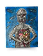 Original Haunted Painting Zac Webb Cleveland Franklin Castle Ghost Adventures picture