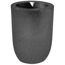 6KG Graphite Crucible with Pouring Spout for Melting Metal picture