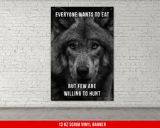 Home Gym Motivational Banner - Large Quote Wall Decor picture