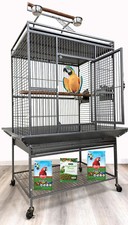 XX-LARGE Parrot Bird Cage For Macaw Cockatoo African Grey Amazon 32
