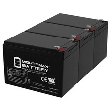 Mighty Max 12V 15AH F2 Razor Battery fits MX500  MX650, W15128190003 - 3 Pack picture