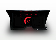 1992-1994 Chevy Truck Digital Dash Panel Cluster Gauges Red LEDs picture