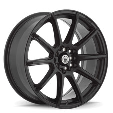 Konig Control 5x100/5x114.3 15x6.5+40 15x6.5 +40 Matte Black Wheel Rim picture