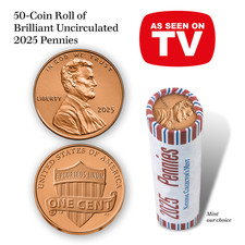 2025 Penny Rolls - Uncirculated - Mint our choice picture