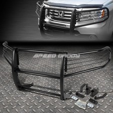 FOR 09-15 HONDA PILOT MR-V SUV BLACK COATED MILD STEEL FRONT BUMPER GRILLE GUARD picture