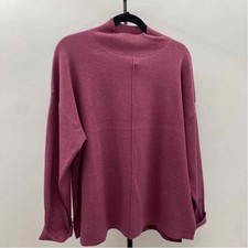 Magaschoni Women's Size XL Purple Solid Sweater picture