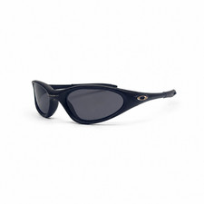 Oakley Minute Gen 1.0 Black Frame Black Lens Vintage Y2K Sunglasses New w/ Box picture