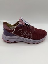 Ryka Devo X Max RS Walking Sneakers, Women’s 5,Pink/Burg. Tonal Metallic/Mesh picture