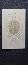 1860s Abraham Lincoln CDV President Embossed Salisbury Bro & Co.  Civil War Era picture