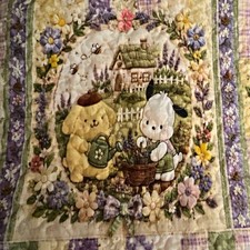 Pochacco Quilted Bag Beautiful Bee in Garden Print. picture