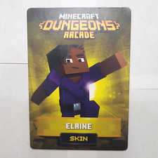 Minecraft Dungeons Arcade Series 5 Unique Elaine Trading Card #42/144 (2023) picture