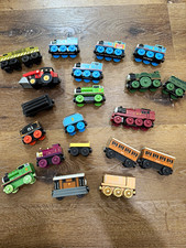 Vintage Thomas Wooden Railway Train Lot 20+ Rares, Arthur Lady Emily Percy Toby picture