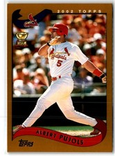 2002 Topps Rookie Cup Albert Pujols Cardinals picture