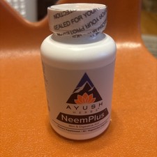 Neem Plus 90 Capsules Ayush Herbs Best By 11/26 picture