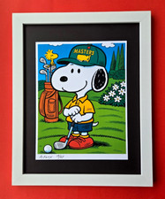 AIDAN FLUX | SNOOPY GOLF MASTER | AUGUSTA INSPIRED SIGNED COA READY TO HANG picture
