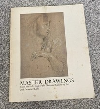 Vtg Master Drawings From the Collection of National Gallery Of Art Print Book picture