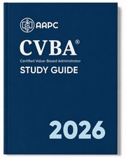 AAPC Official CVBA® Certification Study Guide, NEW - Shipping from it USA picture