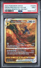 Origin Forme Dialga VSTAR (Secret) GG68/GG70 SWSH: Crown Zenith: Galarian Psa 9 picture