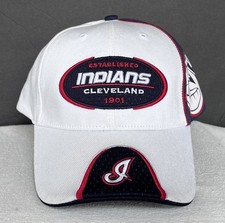 Rare Vintage New Cleveland Indians Hat Side Chief Wahoo TEI Unique Adjustable picture