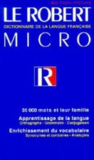 Le Robert Micro: Dictionnaire De La Langue Francaise Edition Poche - VERY GOOD picture