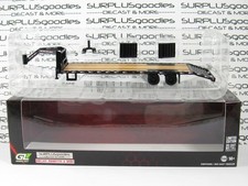 2025 SURPLUSgoodies Exclusive: Greenlight 1:64 Black GOOSENECK TRAILER #51651 picture