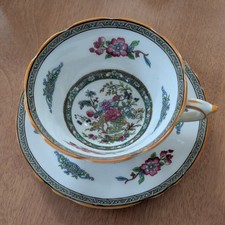 Paragon Royal tea cup and saucer tree of Kashmir pat Wide Mouth, Scalloped Rim picture