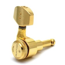 Graph Tech 3+3 Electric Locking Machine Head - Gold Contemporary PRL-8311-GO picture