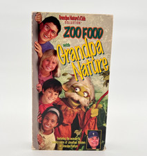 EXTREMELY RARE Zoo Food with Grandpa Nature VHS Jonathan Winters 1996 Grail Item picture