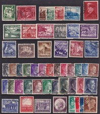 Lot-R Authentic Historical Stamps Germany WWII Wehrmacht Hitler Sets U picture