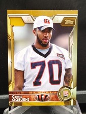 Cedric Ogbuehi RC 2015 Topps Gold #496 - 1895/2015 - Cincinnati Bengals picture
