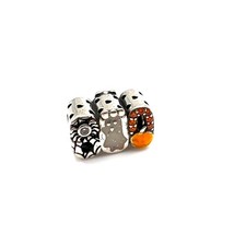 NEW Glow-in-the-Dark Halloween Boo Charm for European Bracelet picture