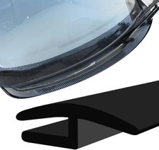 1.7M/ 5.6Ft Windshield Cowl Molding Rubber Seal Trim Strip, Weather Sealed Strip picture