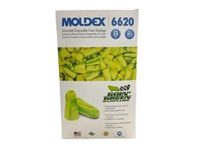 Moldex 6620 Pura Fit NRR33 Individually Wrapped Earplugs Uncorded Box/200 Pairs picture