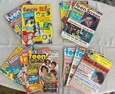 Vintage TEEN WORLD Magazine 1962-1967-1968-1969 Lot of 12 Monkeys Tv Show picture