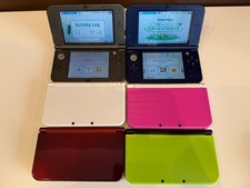 Nintendo New 3DS XL LL Console Charger Stylus 32GB SD English US Seller picture