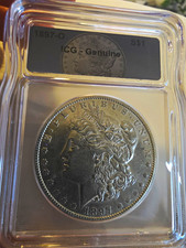 1897-O Morgan Silver Dollar $1 90% Silver ICG Genuine picture