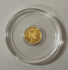 24k Pure Gold American Liberty Coin .9999 Fine Gold Round picture