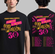 Sex Pistols 50 Years Of Punk North America Tour 2026 T-Shirt S-5XL picture