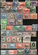 Aden 1948-1959 used collection including Kathiri State 1951 surcharges values to picture
