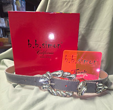 Authentic B.B. Simon California Crystal Belt – Size 34 picture
