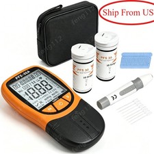 5-in-1 Home Cholesterol Test Kit Blood Lipid Triglycerides Monitor Fast Results picture