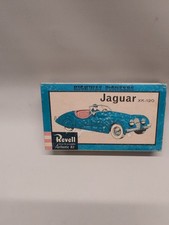 Revell 1:32 Jaguar XK-120 Vintage Model Car Kit H-56-79 Open Box Sealed Parts  picture