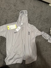 Nike Tottenham Hotspur Soccer Full Zip Hooded Jacket Gray Men's XL HJ6950-015 picture