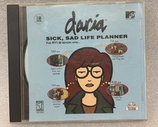 Vintage Daria MTV Planner CD Windows 95/98 Sick, Sad Life Planner Untested picture