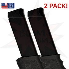 2 PACK Glock 19 - 31 / 33rnd magazine sleeve grip adapter for 33 round mag picture